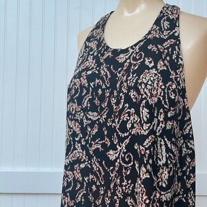 ASTR Halter Blouse Black Whimsigoth Festival Hippie Paisley Beaded Women's‎ S